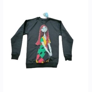 DISNEY THE NIGHTMARE BEFORE CHRISTMAS SALLY CREW-NECK SWEATER SIZE XS